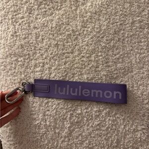 Lululemon Purple Keychain